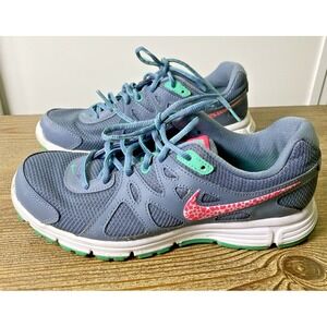 Size 8.5 - Nike Revolution 2 Graphite Pink Mint W